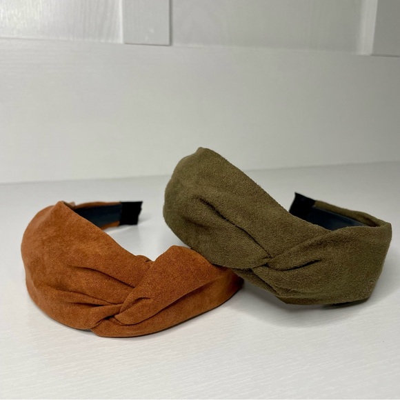 Accessories - NEW Faux Suede Headband Set
